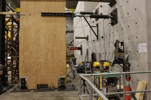 Shear wall testing