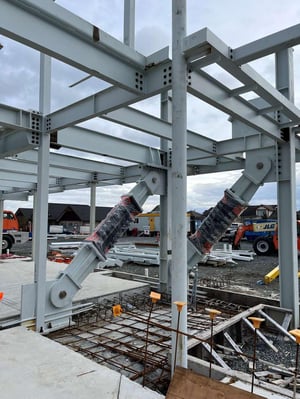 TFN steel braces installation